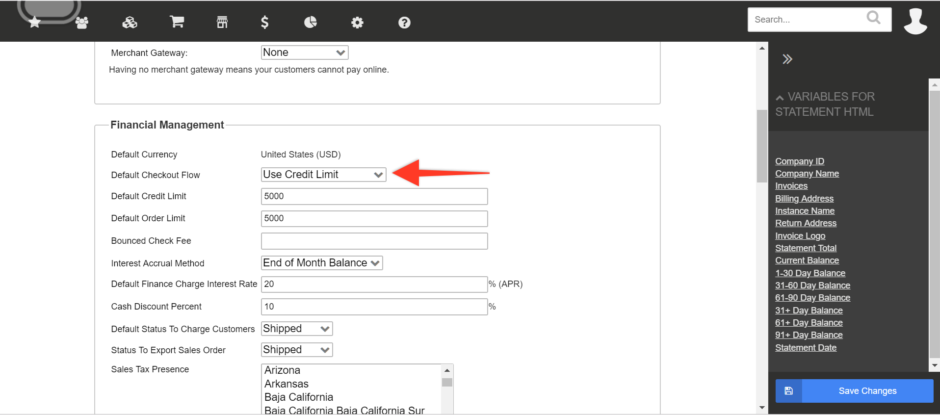 Default Checkout Flow1