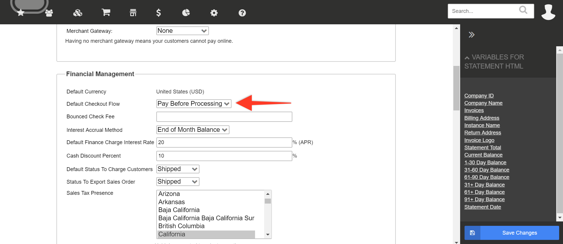 Default Checkout Flow2